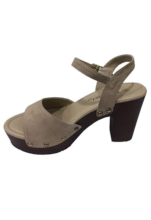 Sandalia Gamuza Ecológica ZAW34 Beige-4