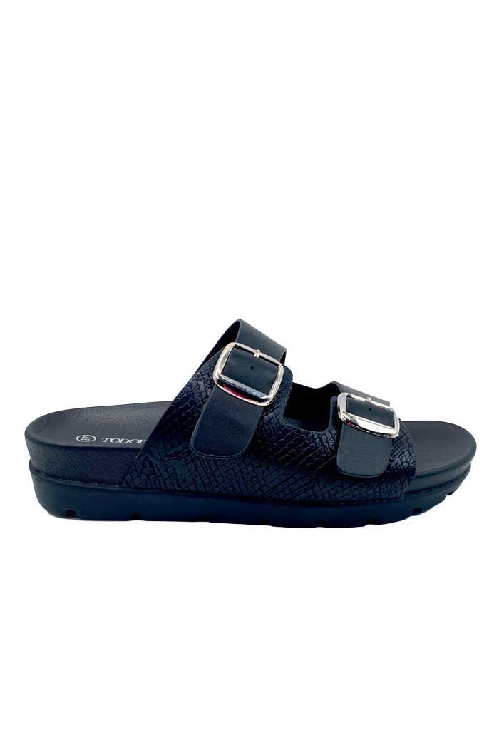Sandalia Mujer Negro ZB029-0