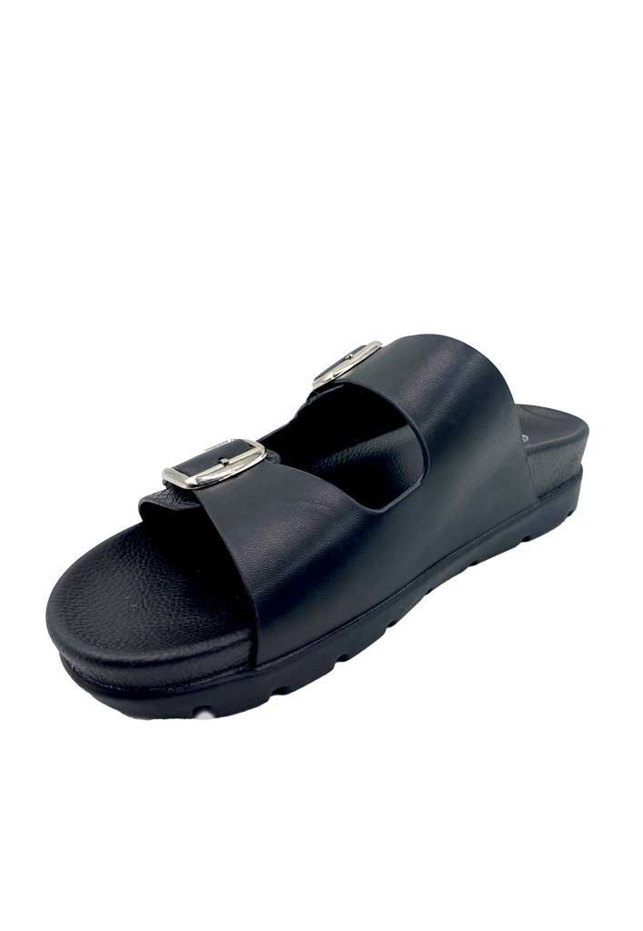 Sandalia Mujer Negro ZB029-3