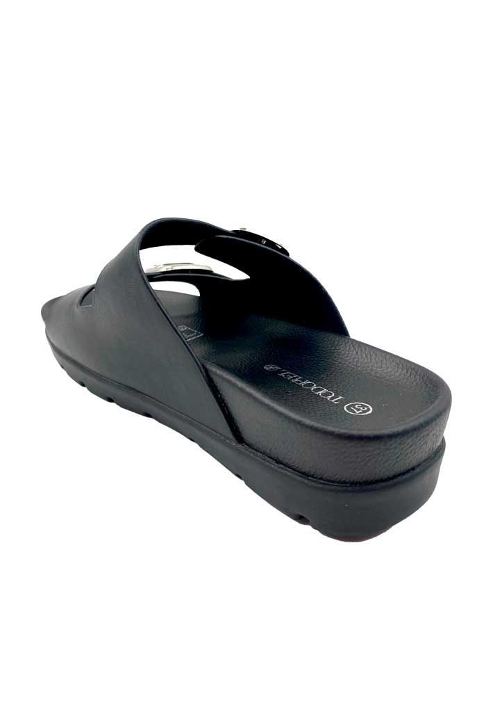 Sandalia Mujer Negro ZB029-4