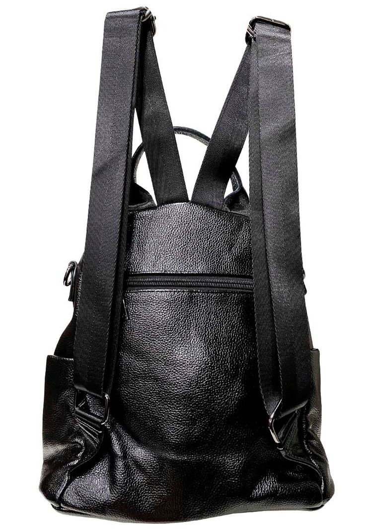 Mochila Cuero CRU41 Negro-2