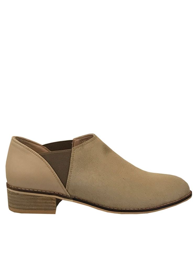 Zapato Gamuza Ecológica ZAT46 BEIGE-0