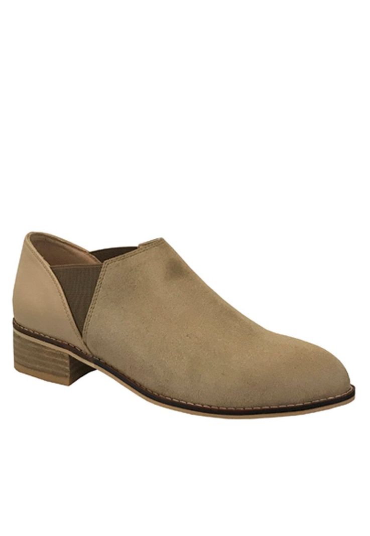 Zapato Gamuza Ecológica ZAT46 BEIGE-1