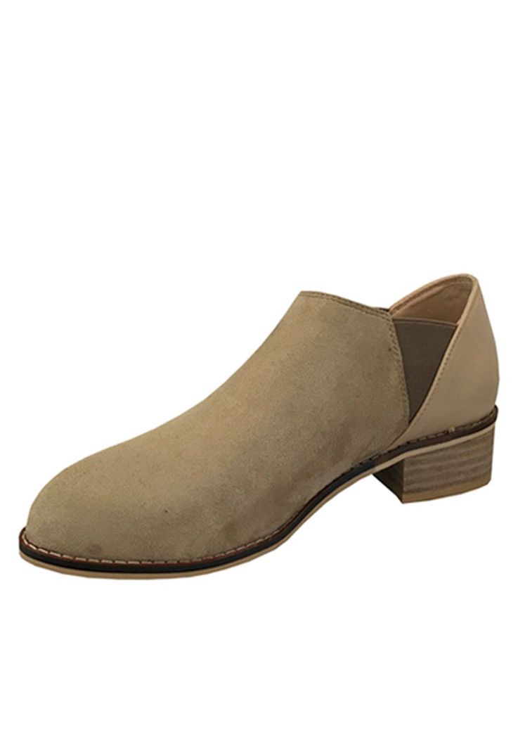 Zapato Gamuza Ecológica ZAT46 BEIGE-2