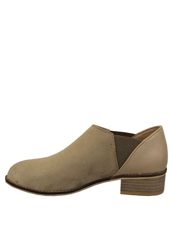 Zapato Gamuza Ecológica ZAT46 BEIGE-3