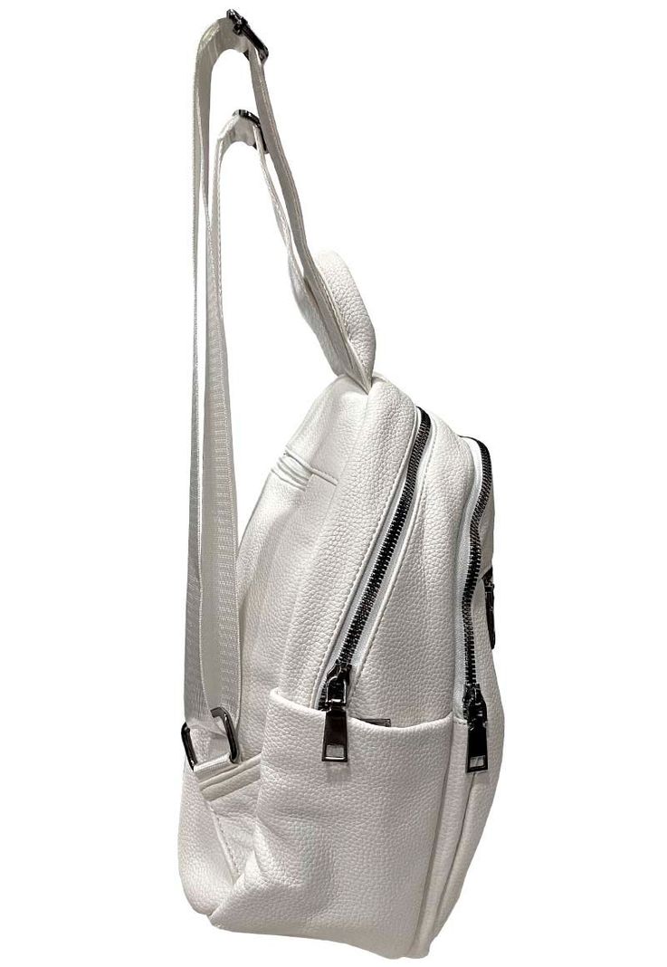 Mochila Cuero CRU47 Blanco-1