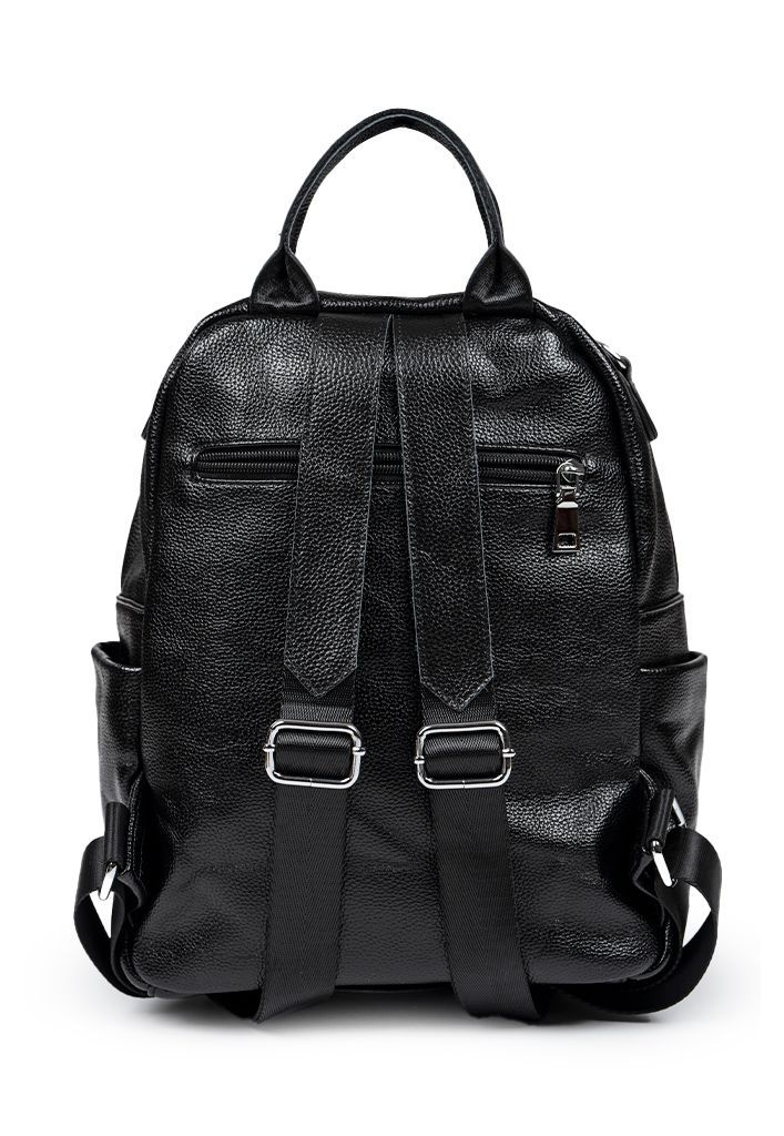 Mochila cuero CRU42 Negro-2