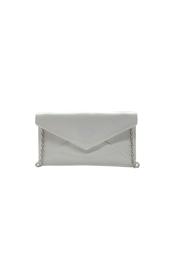 Cartera de fiesta Ecocuero Blanco CRX37-0
