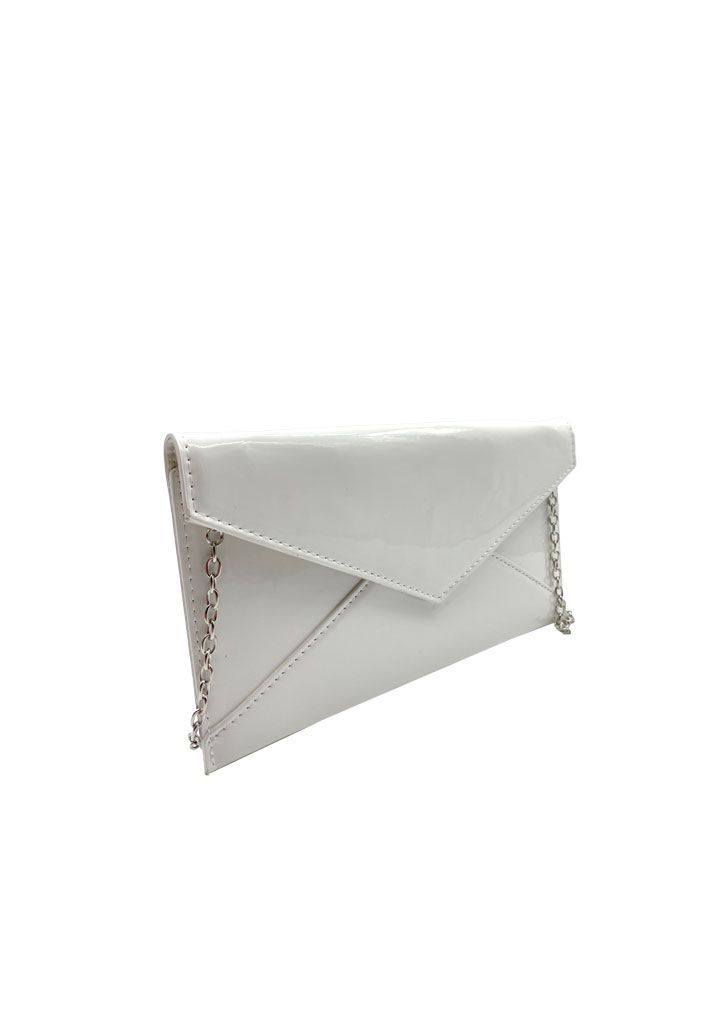 Cartera de fiesta Ecocuero Blanco CRX37-1