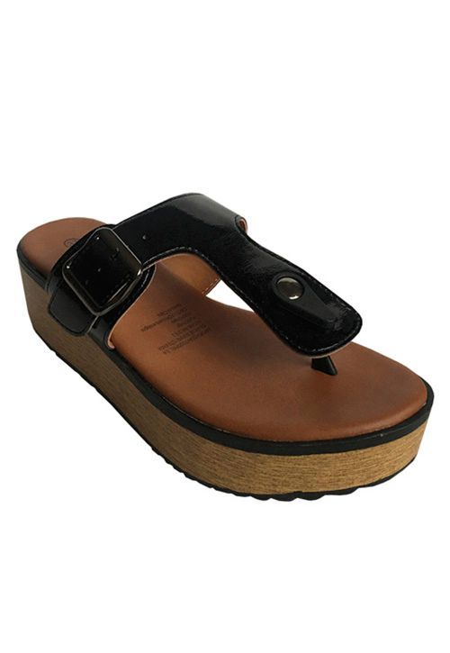 Sandalia Ecocuero ZAY32 Negro-1