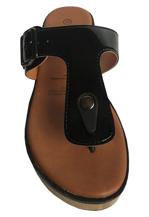 Sandalia Ecocuero ZAY32 Negro-2