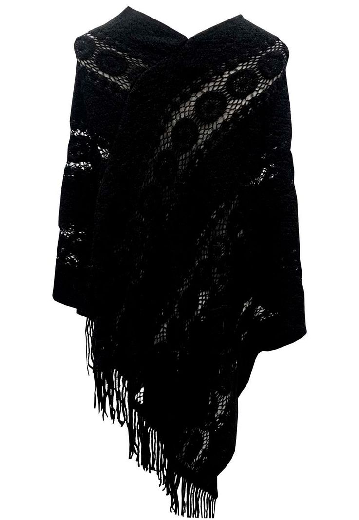 Poncho PO053 Negro-1