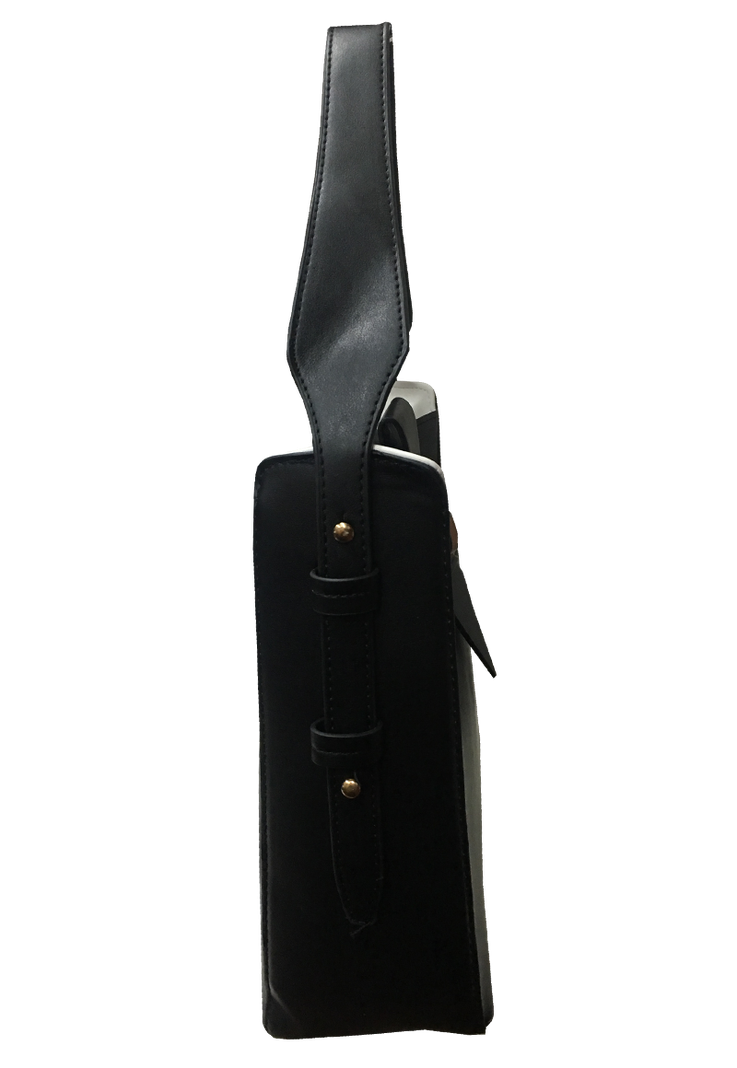 Cartera Cuero Ecológico CRR52 Negro-2