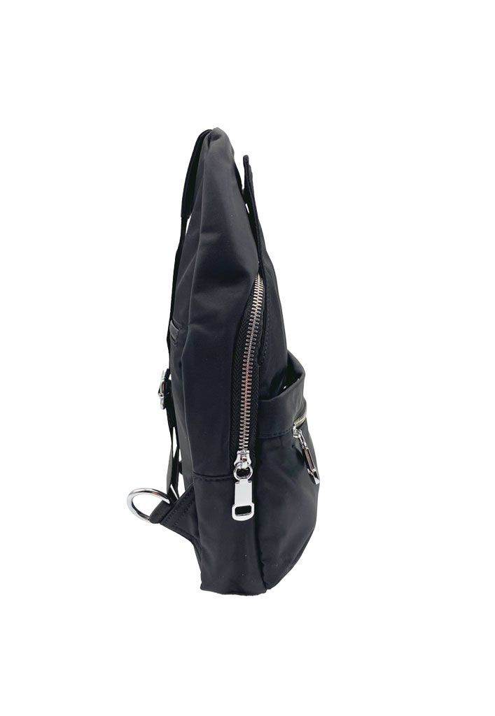 Bandolera Tela Negro CRU60-3