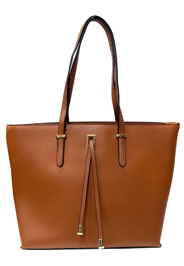 Cartera Cuero Ecológico CRT60 Café