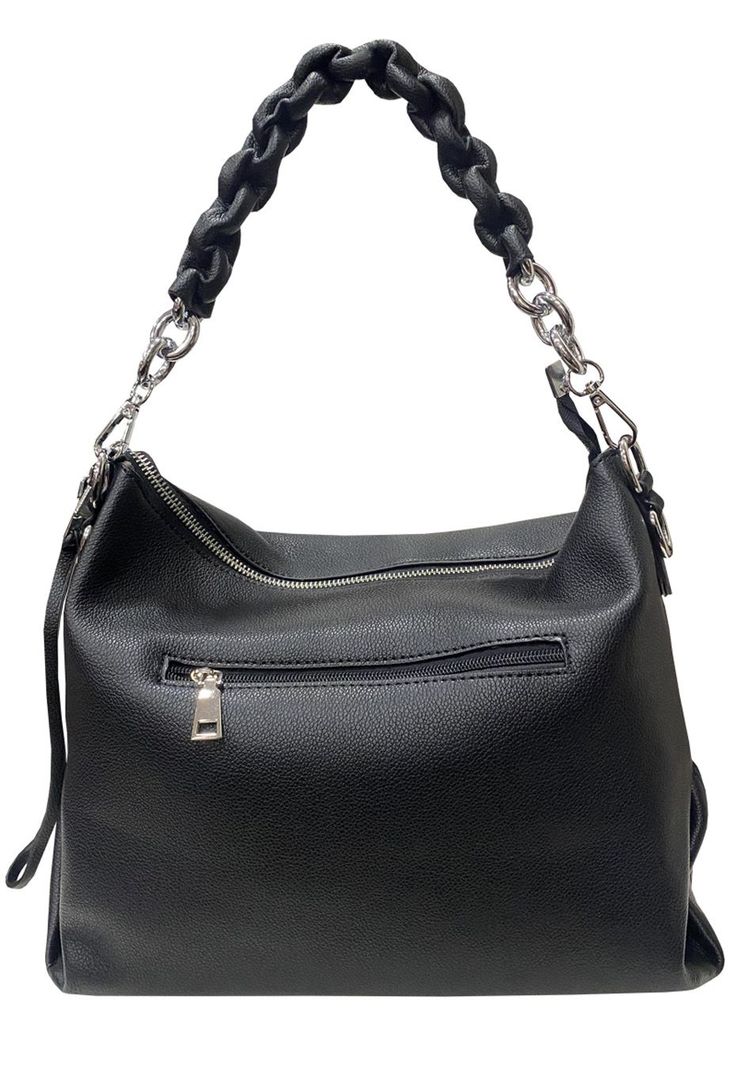 Cartera Cuero Ecológico CRT71 Negro-2