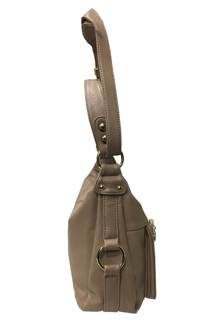 Cartera Cuero Ecológico CRS02 Beige-1