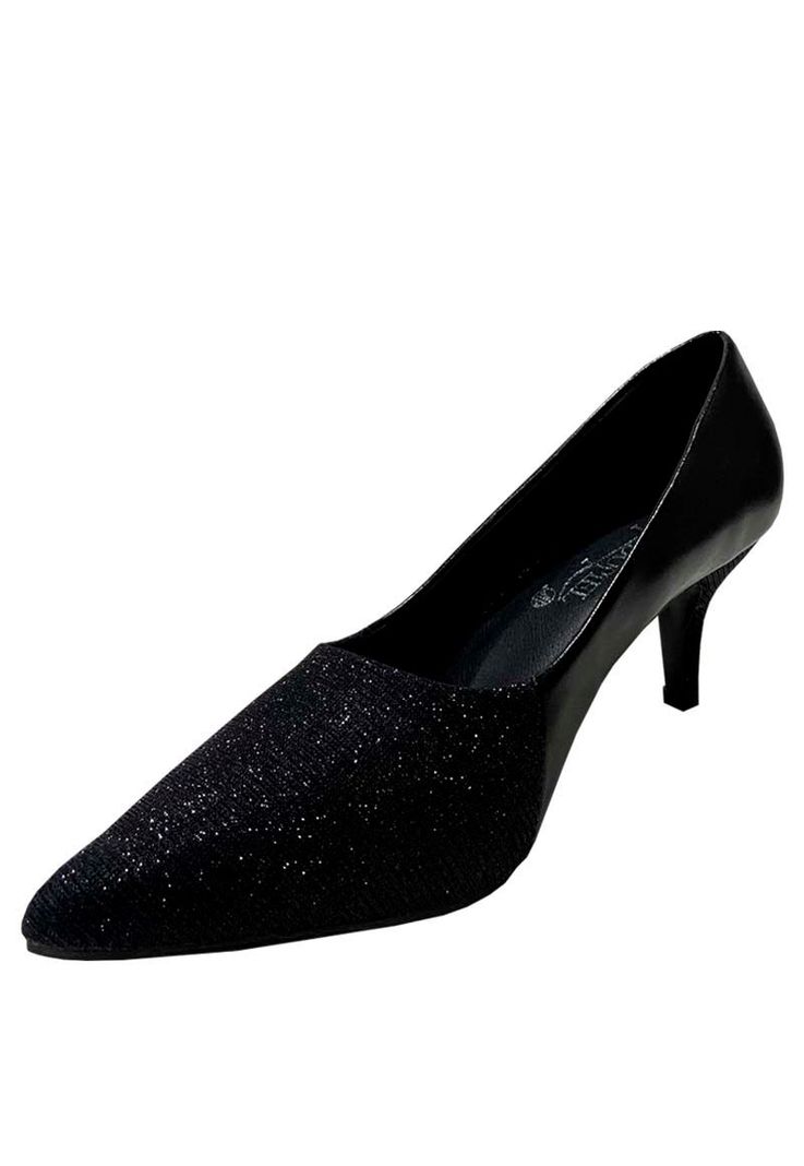 Zapato Reina Ecocuero ZAU36 Negro-3