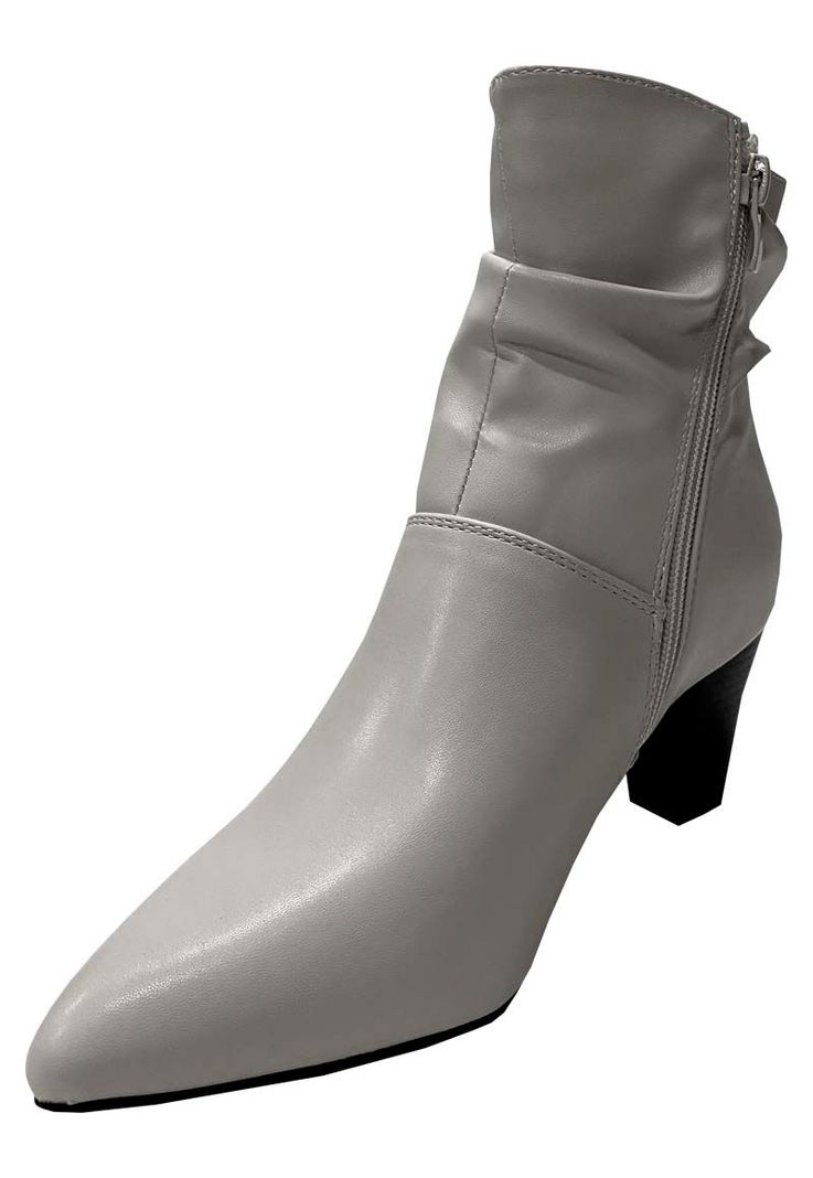 Botin Ecocuero ZAZ61 Blanco Invierno-3