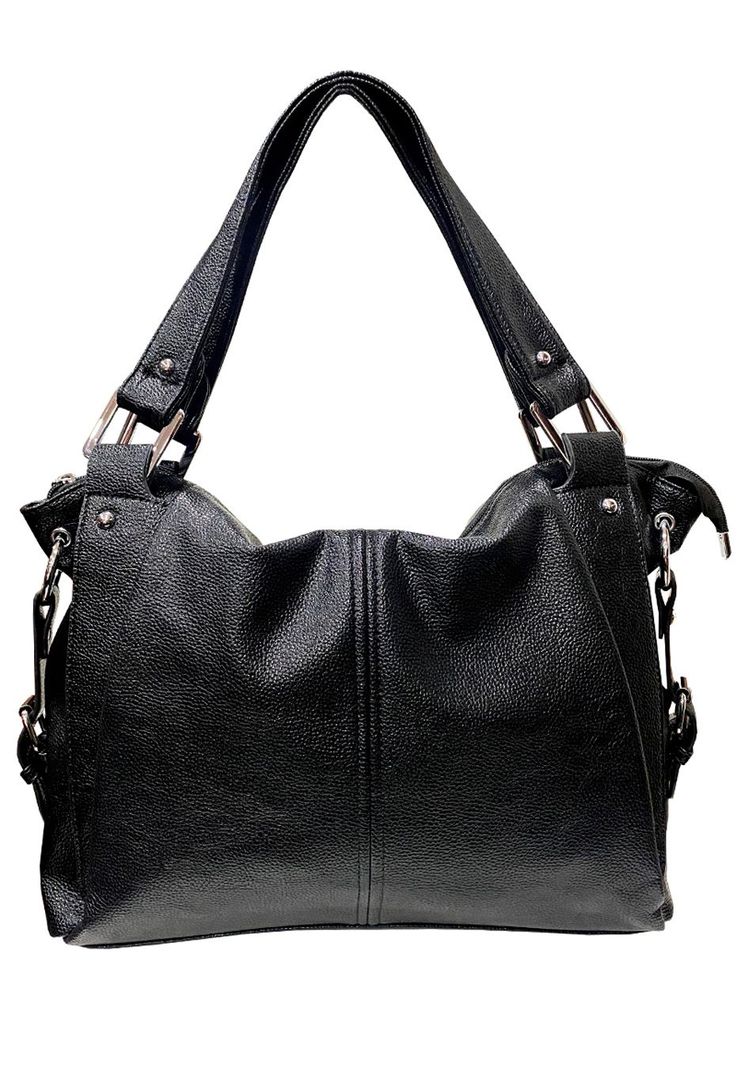 Cartera Cuero Ecológico CRS03 Negro-0