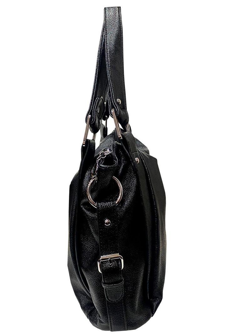 Cartera Cuero Ecológico CRS03 Negro-1