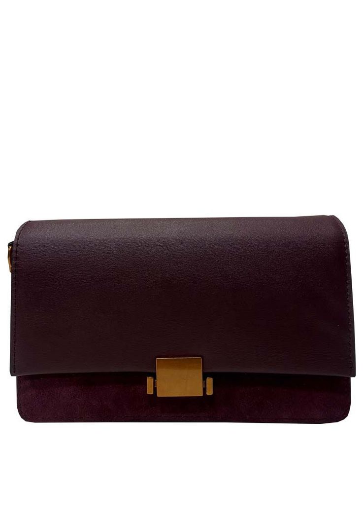 Cartera Cuero CRP87 Burdeo-0