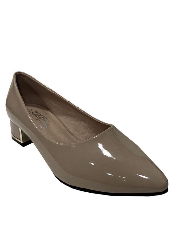 Ballerina Ecocuero ZAU20 Beige-1