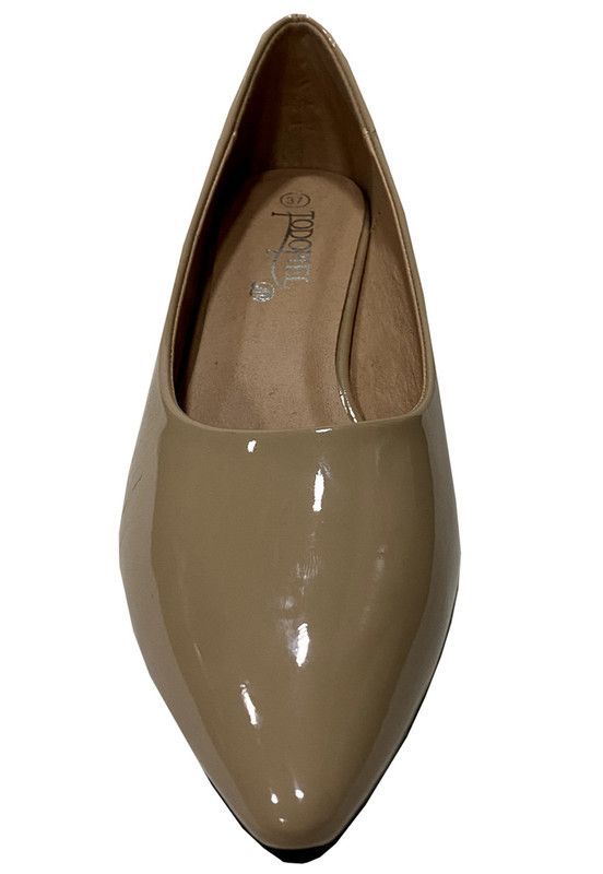 Ballerina Ecocuero ZAU20 Beige-2