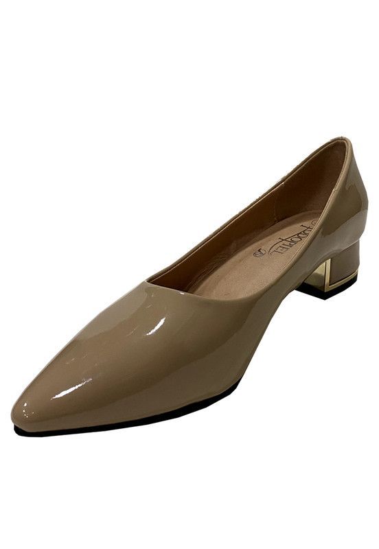 Ballerina Ecocuero ZAU20 Beige-3