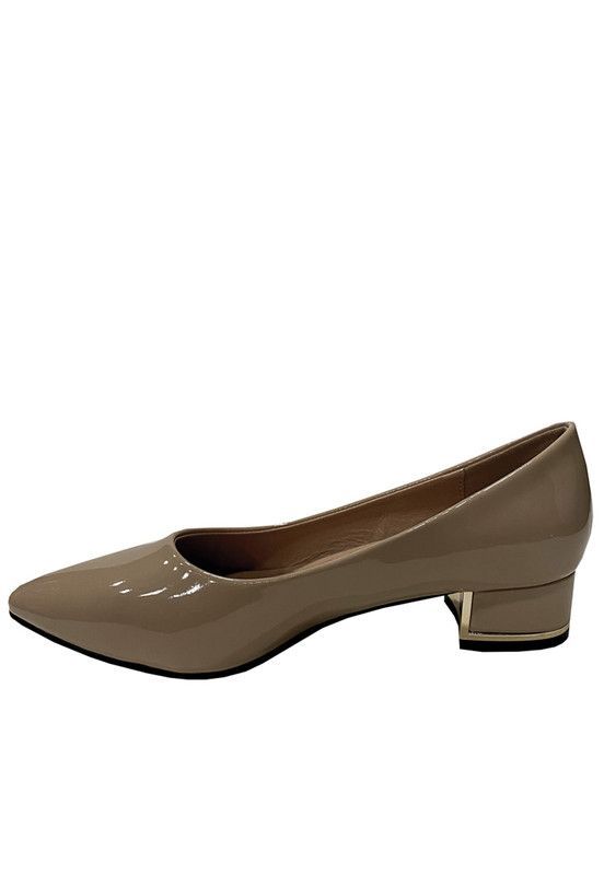 Ballerina Ecocuero ZAU20 Beige-4