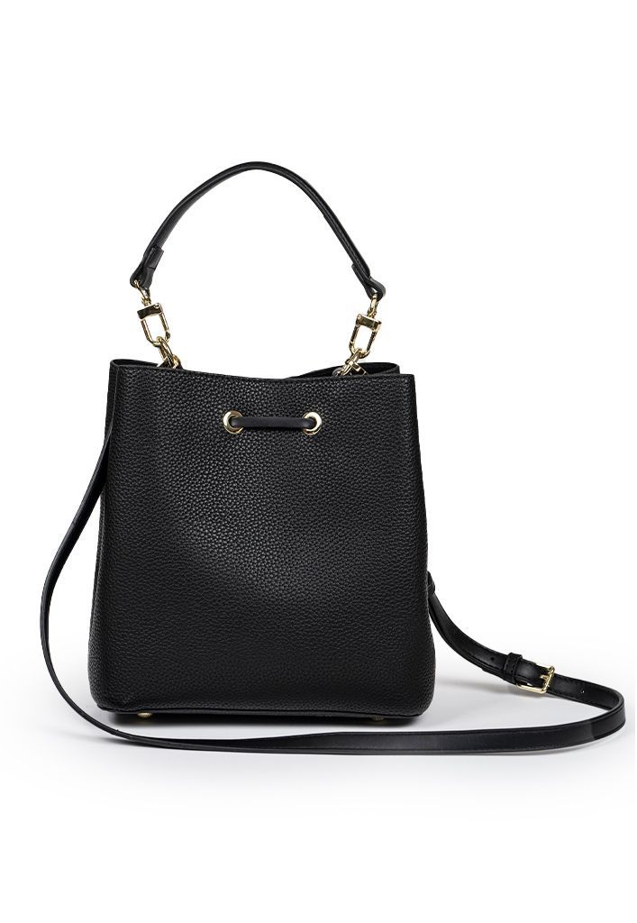 Cartera ecocuero CRU97 Negro-2