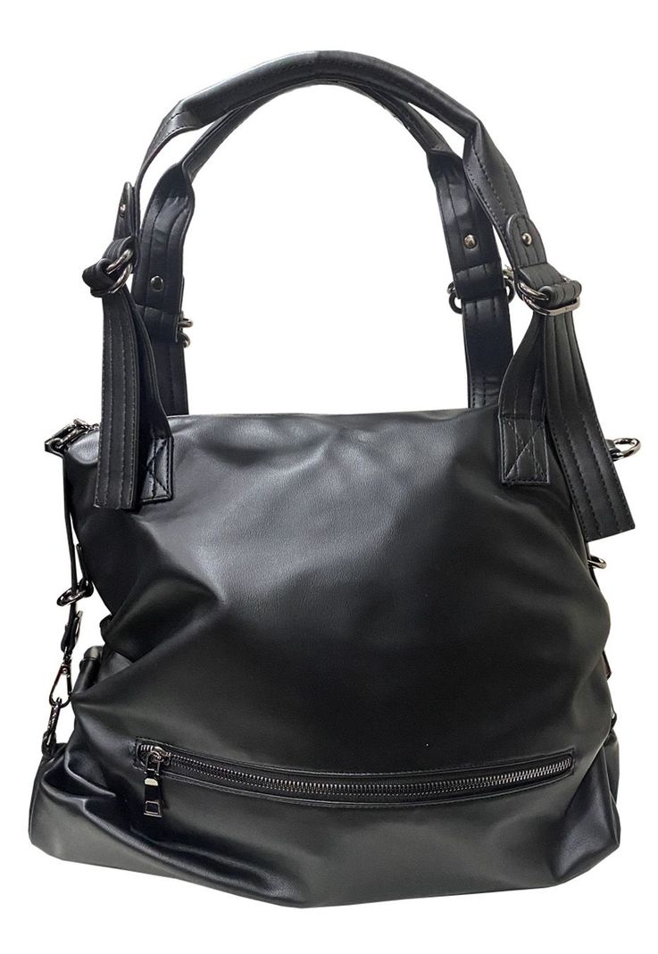 Cartera Cuero Ecológico CRT99 Negro-0