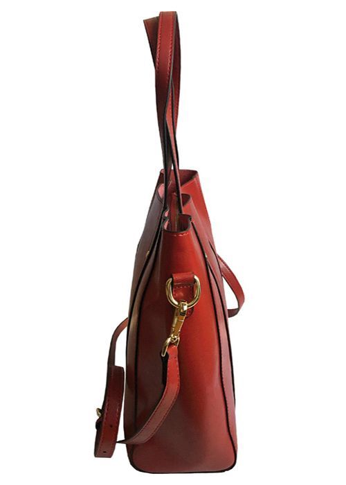 Cartera Cuero CRT34 Rojo-1