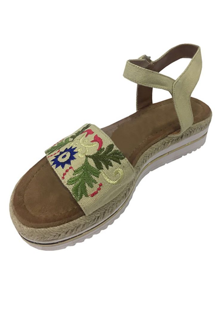 Sandalia Tela ZAV88 Beige-3