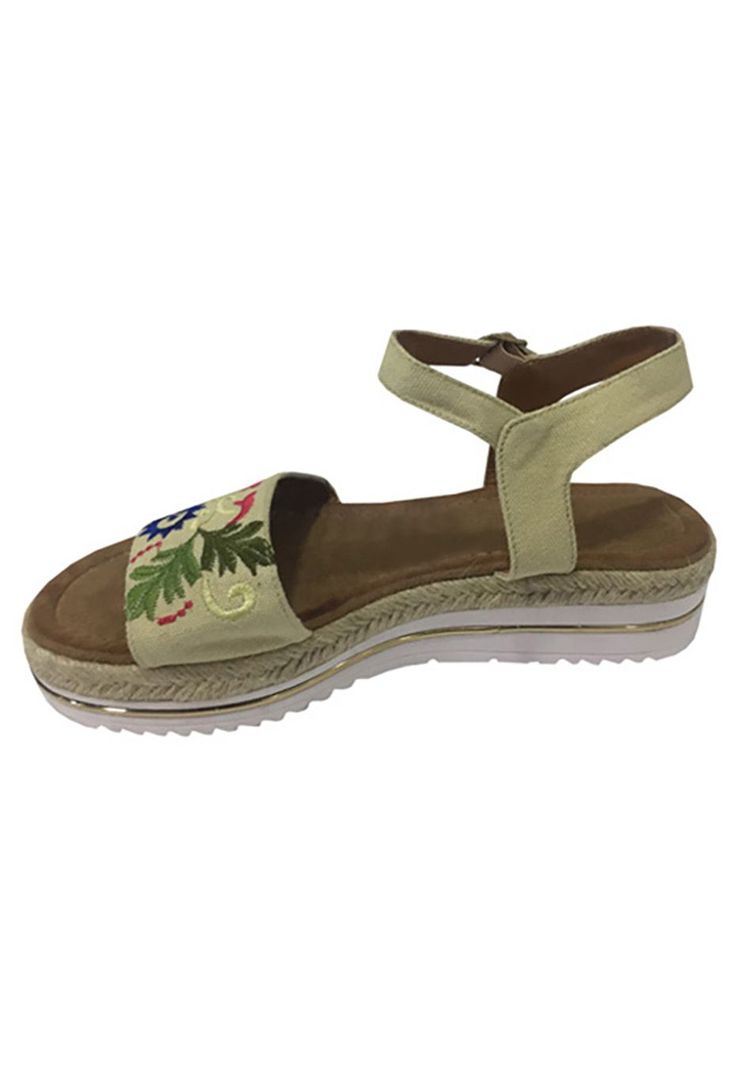 Sandalia Tela ZAV88 Beige-4