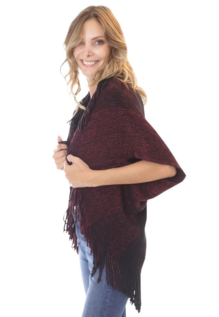 Poncho PO047 Negro-1