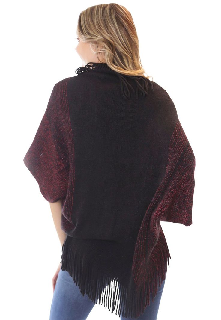 Poncho PO047 Negro-2