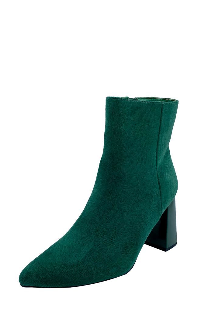 Botin ZAZ89 Gamuza Ecológica Verde-3