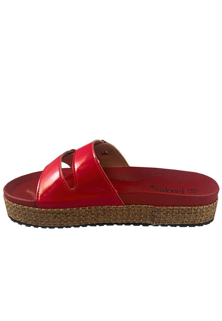 Sandalia Ecocuero ZAU77 Rojo-4