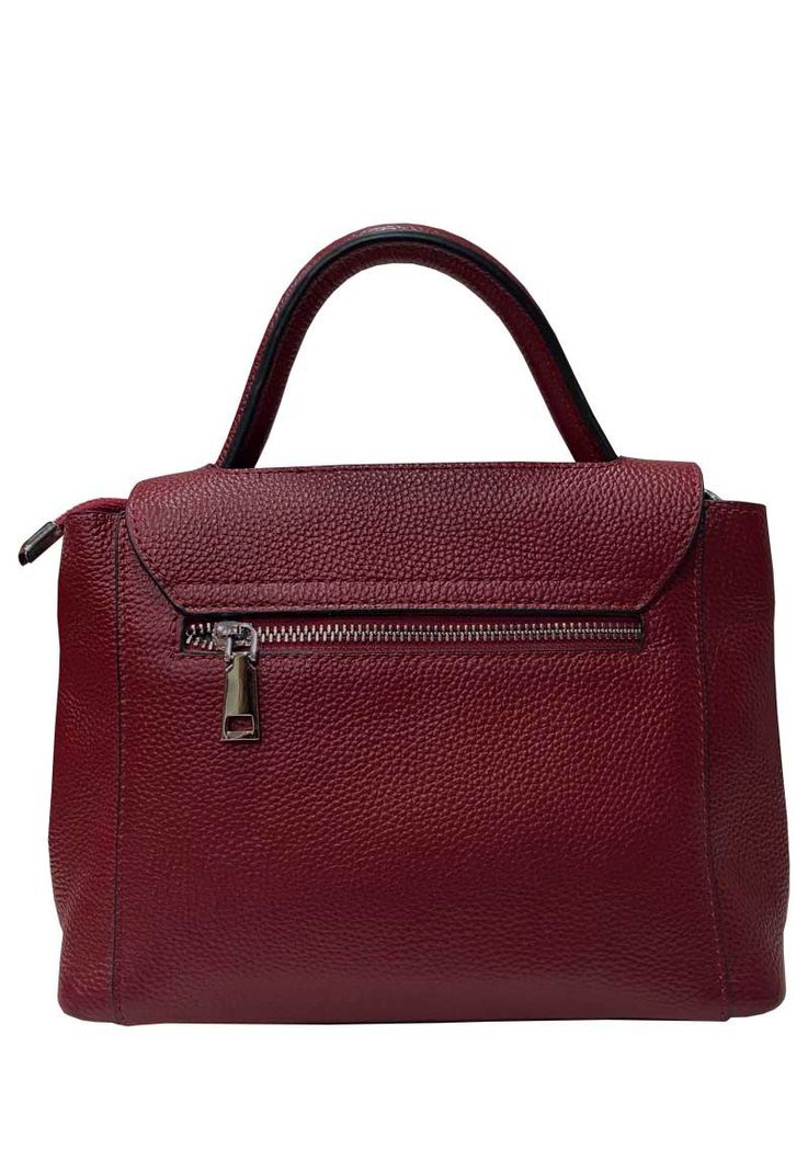 Cartera Cuero CRT40 Rojo-2