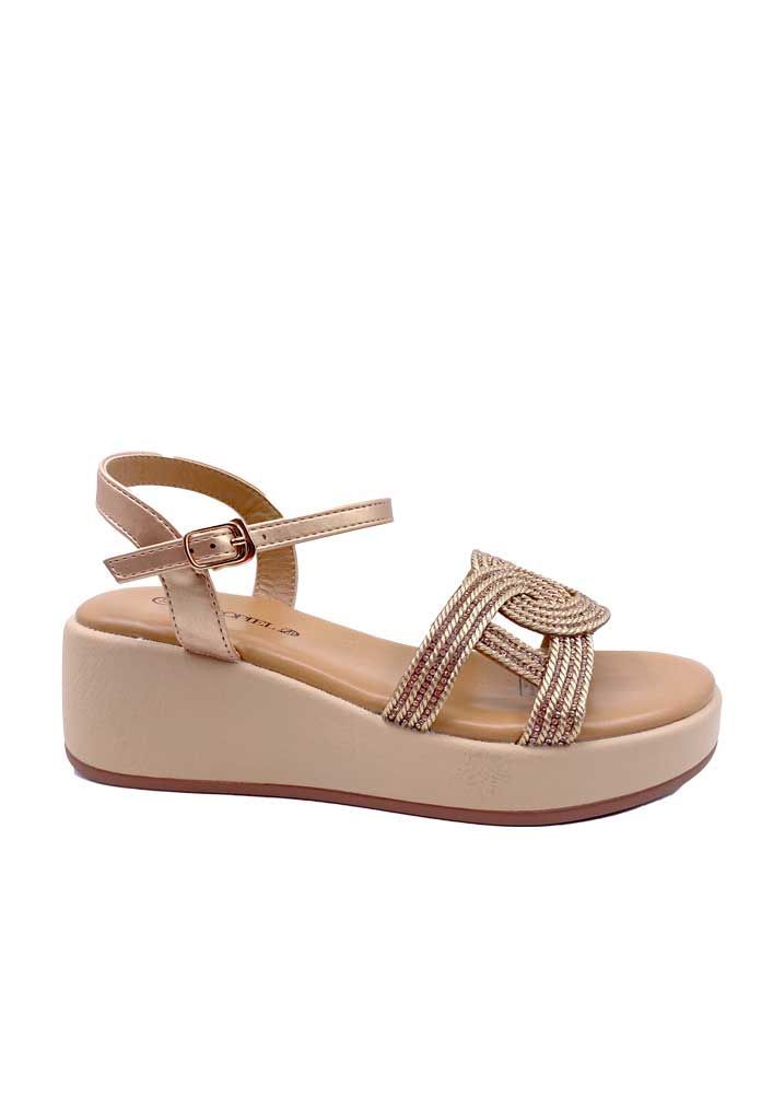 Sandalia Mujer Beige ZB025-0