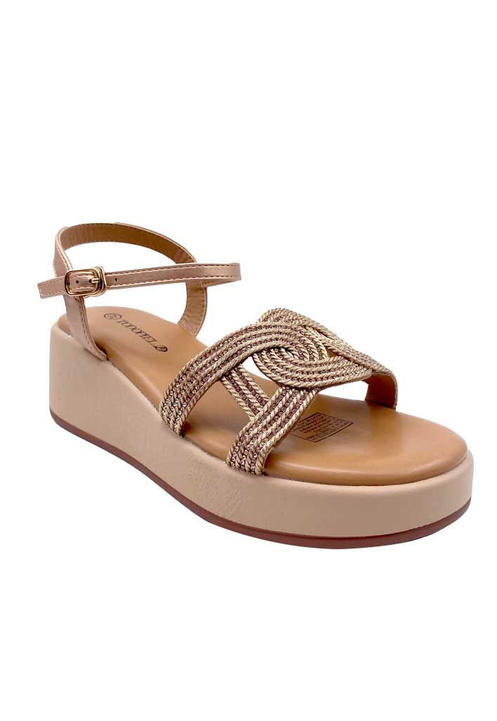 Sandalia Mujer Beige ZB025-1
