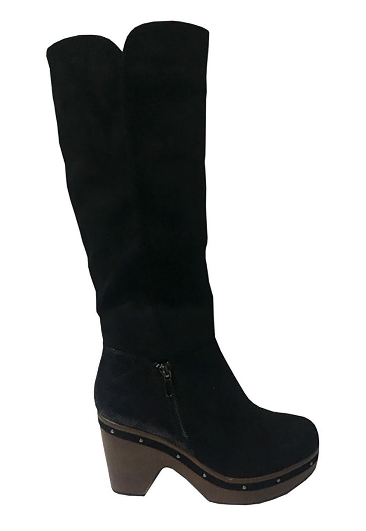 Bota Gamuza Ecológica  ZAV28 Negro-0