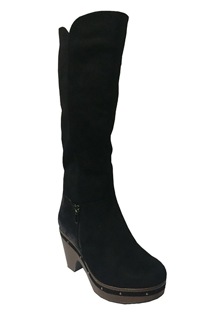 Bota Gamuza Ecológica  ZAV28 Negro-1