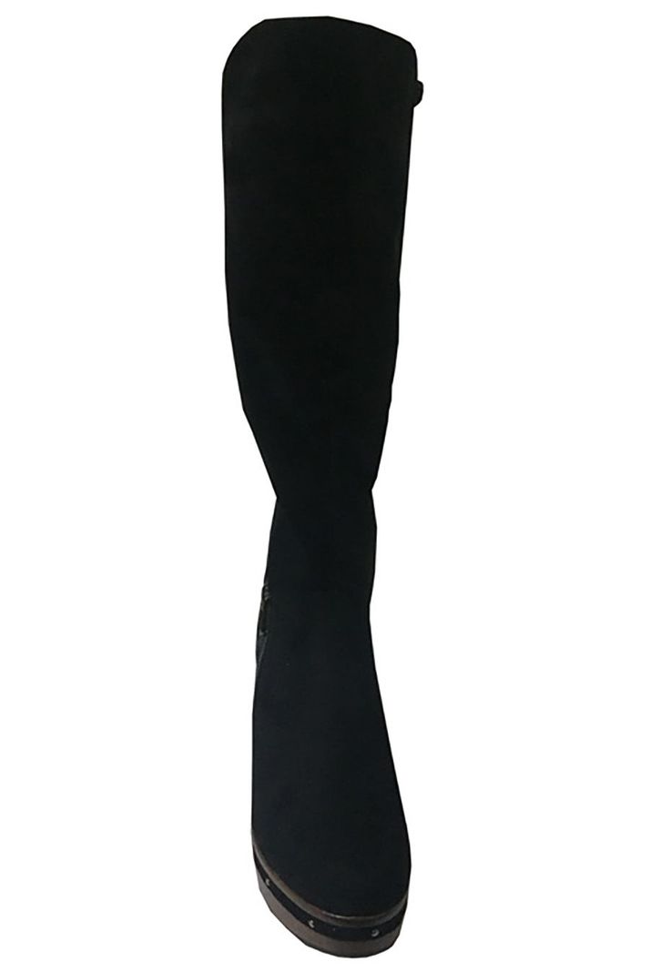 Bota Gamuza Ecológica  ZAV28 Negro-2