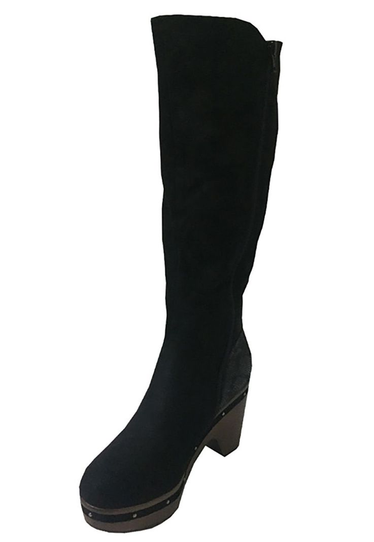 Bota Gamuza Ecológica  ZAV28 Negro-3