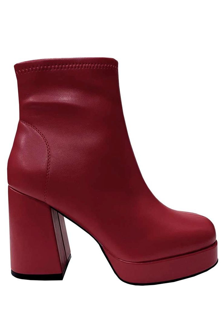 Botin Ecocuero ZAZ59 Rojo-0