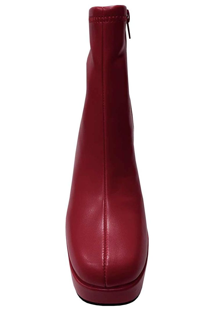 Botin Ecocuero ZAZ59 Rojo-2