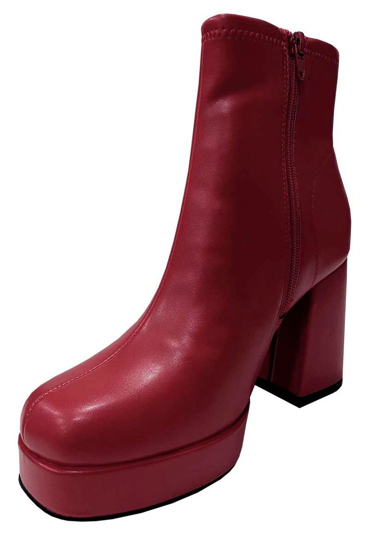 Botin Ecocuero ZAZ59 Rojo-3