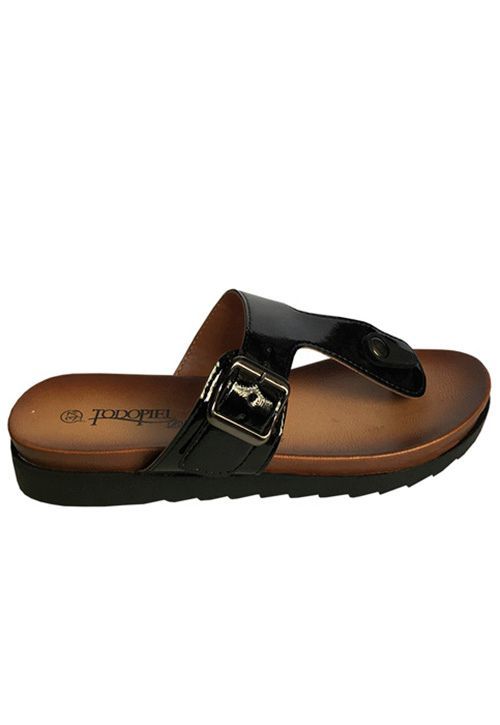 Sandalia Ecocuero ZAY41 Negro
